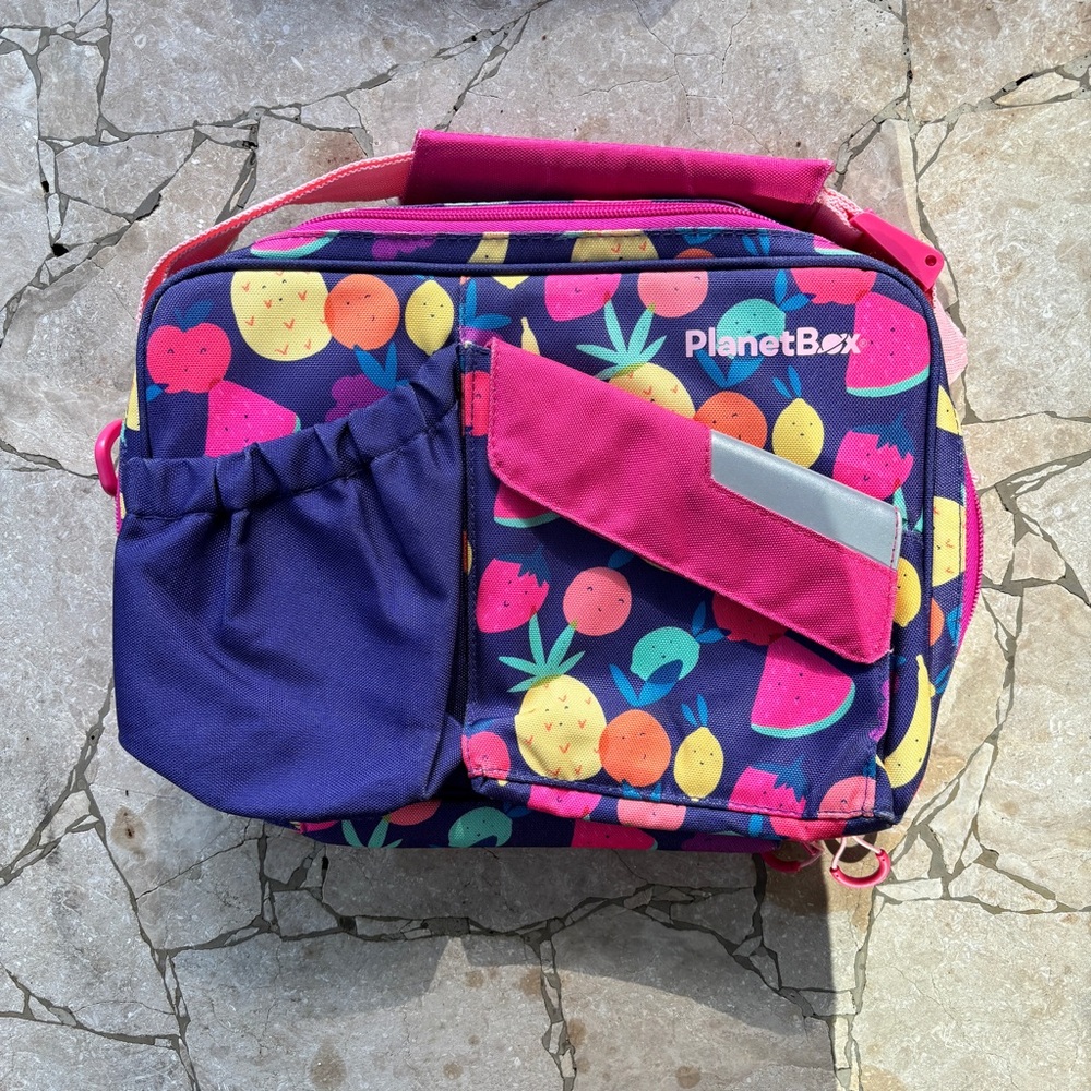 PlanetBox Colorful fruity Lunch Bag